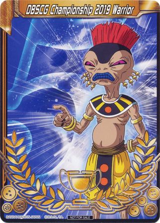 DBSCG Championship 2019 Warrior (Merit Card) - Universe 5 "Arak" (5) [Tournament Promotion Cards] | Event Horizon Hobbies CA