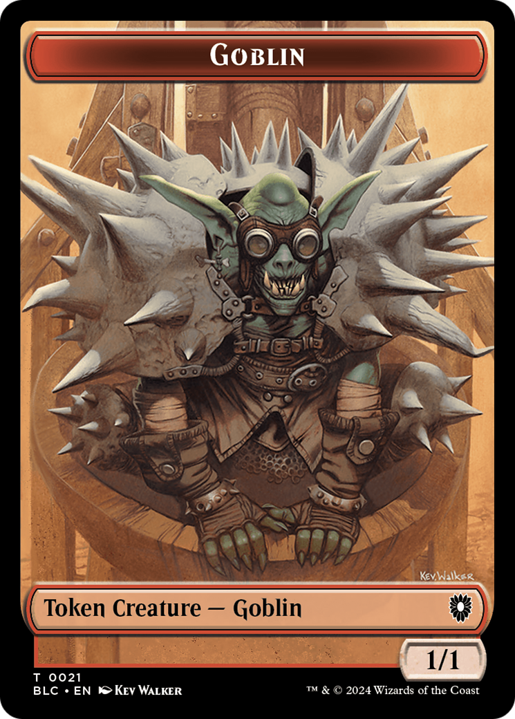 Illusion // Goblin Double-Sided Token [Bloomburrow Commander Tokens] | Event Horizon Hobbies CA