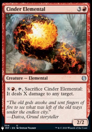 Cinder Elemental [The List] | Event Horizon Hobbies CA