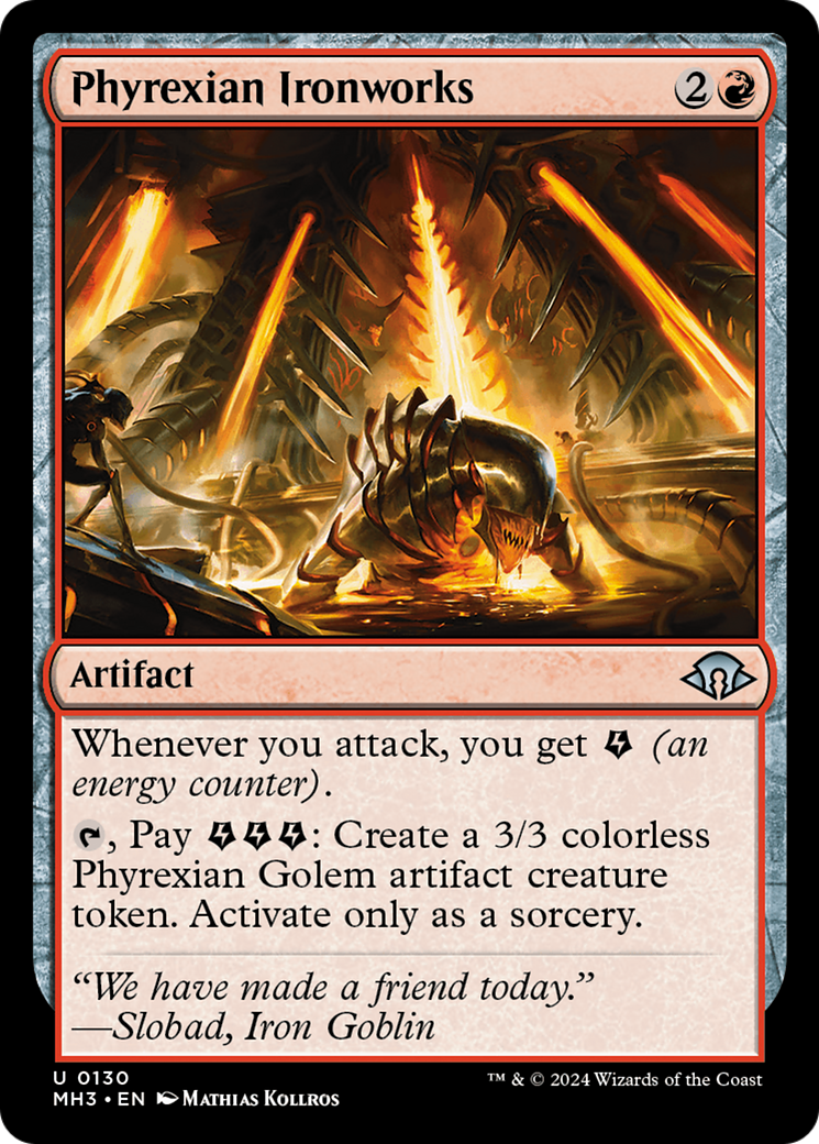 Phyrexian Ironworks [Modern Horizons 3] | Event Horizon Hobbies CA