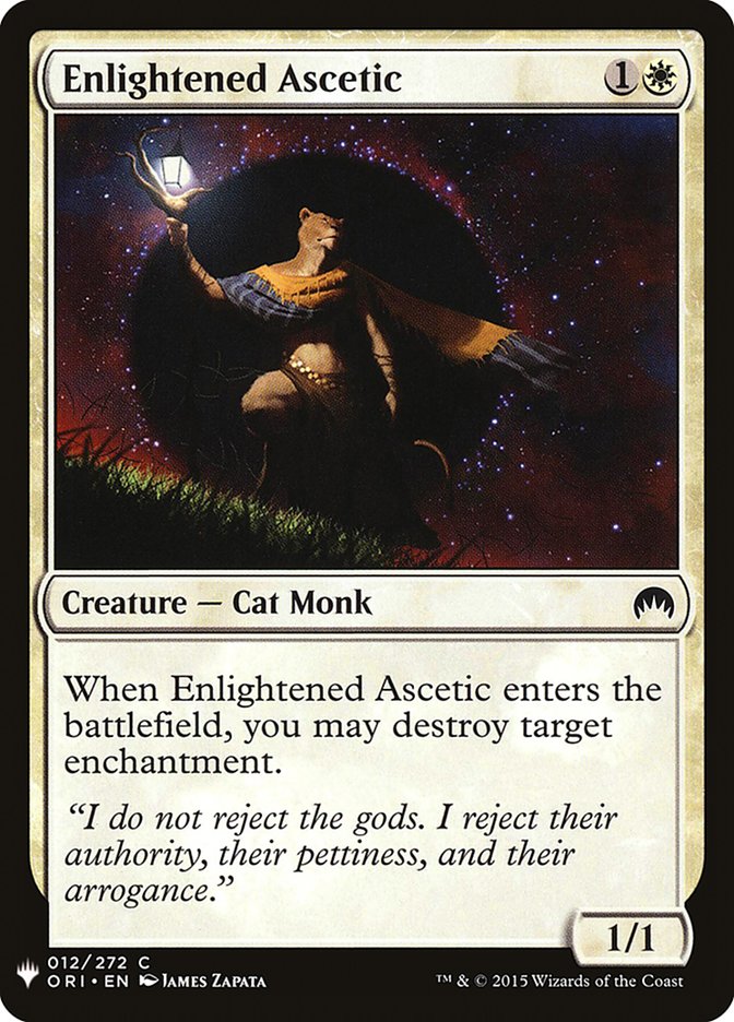 Enlightened Ascetic [Mystery Booster] | Event Horizon Hobbies CA