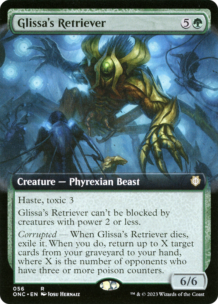 Glissa's Retriever (Extended Art) [Phyrexia: All Will Be One Commander] | Event Horizon Hobbies CA