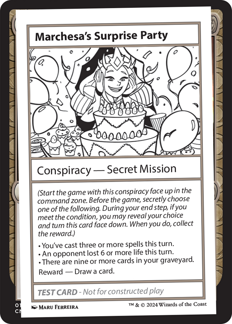 Marchesa's Surprise Party [Mystery Booster 2 Playtest Cards] | Event Horizon Hobbies CA