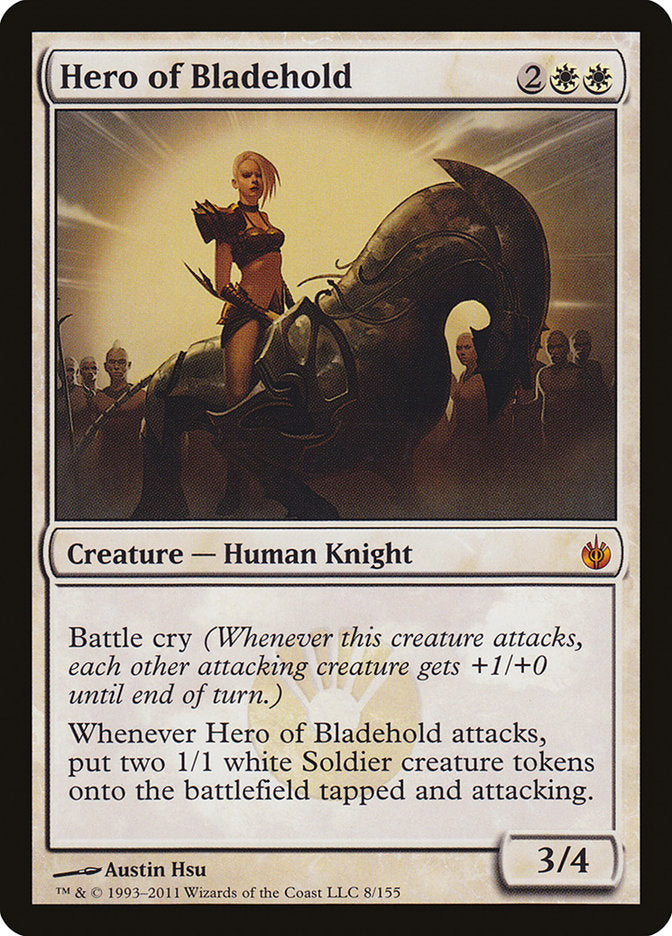 Hero of Bladehold (Oversized) [Oversize Cards] | Event Horizon Hobbies CA