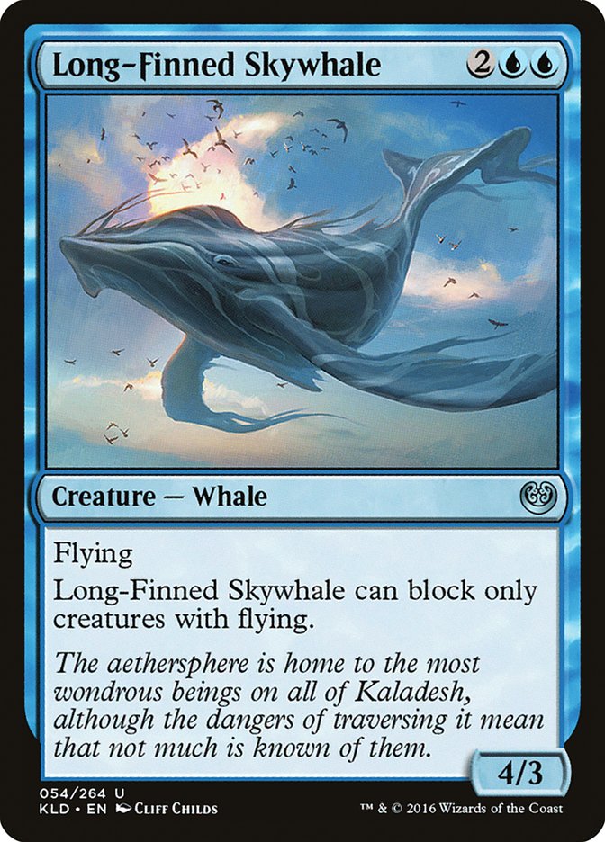 Long-Finned Skywhale [Kaladesh] | Event Horizon Hobbies CA