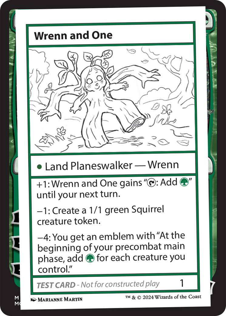 Wrenn and One [Mystery Booster 2 Playtest Cards] | Event Horizon Hobbies CA