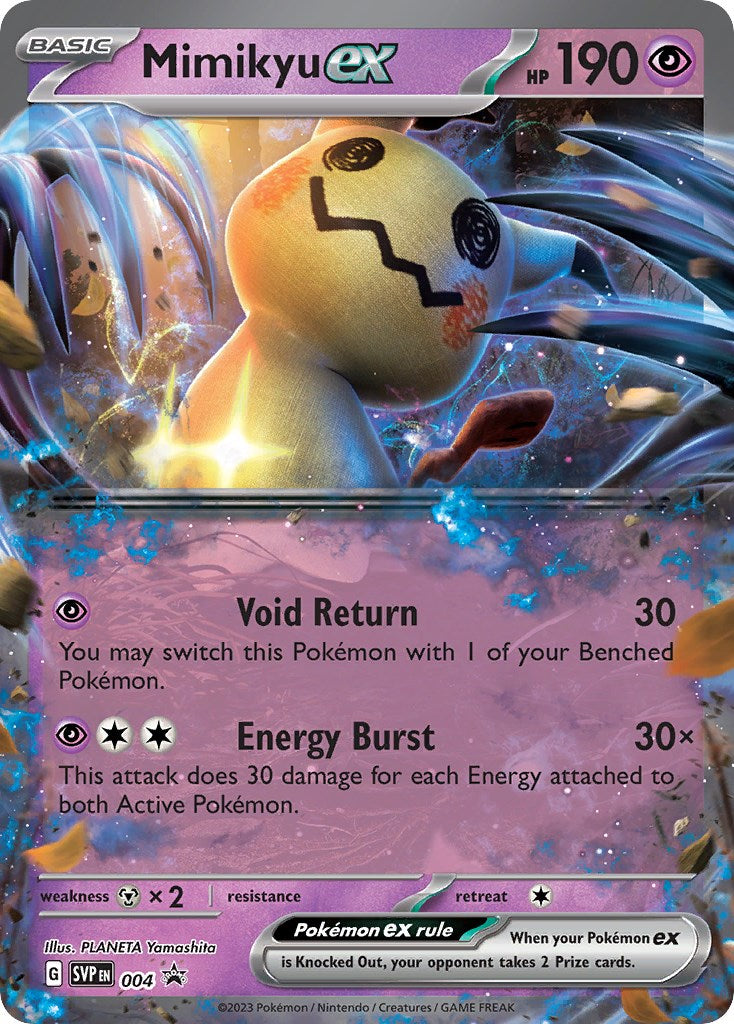 Mimikyu ex (004) (Jumbo Card) [Scarlet & Violet: Black Star Promos] | Event Horizon Hobbies CA