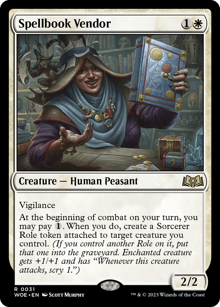 Spellbook Vendor [Wilds of Eldraine] | Event Horizon Hobbies CA