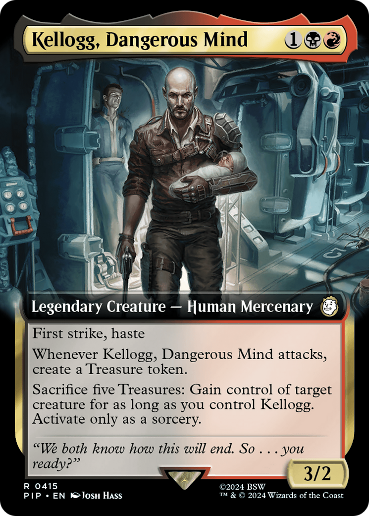 Kellogg, Dangerous Mind (Extended Art) [Fallout] | Event Horizon Hobbies CA