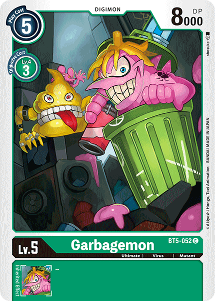 Garbagemon [BT5-052] [Battle of Omni] | Event Horizon Hobbies CA