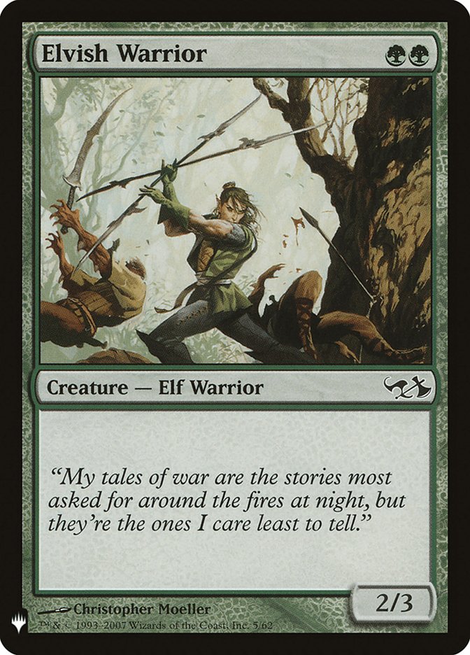 Elvish Warrior [Mystery Booster] | Event Horizon Hobbies CA