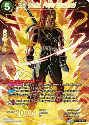 SSG Trunks, Power Awakened (SPR) (BT16-107) [Realm of the Gods] | Event Horizon Hobbies CA