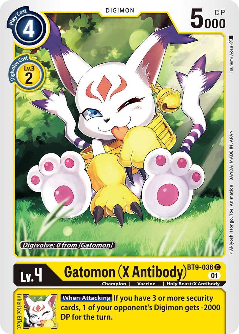 Gatomon (X Antibody) [BT9-036] [X Record] | Event Horizon Hobbies CA