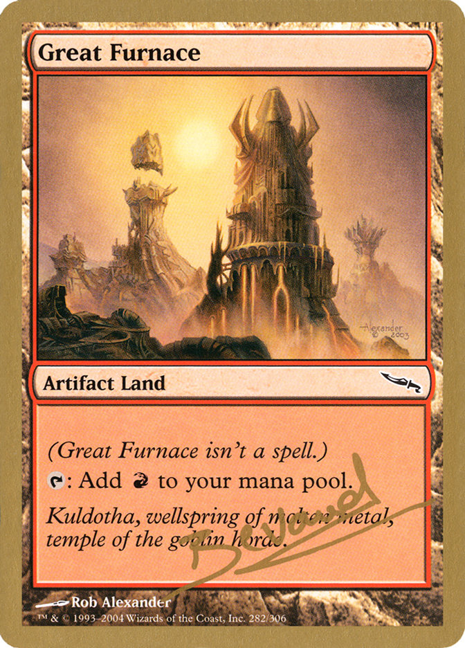 Great Furnace (Manuel Bevand) [World Championship Decks 2004] | Event Horizon Hobbies CA