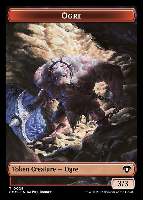 Servo // Ogre Double-Sided Token [Commander Masters Tokens] | Event Horizon Hobbies CA