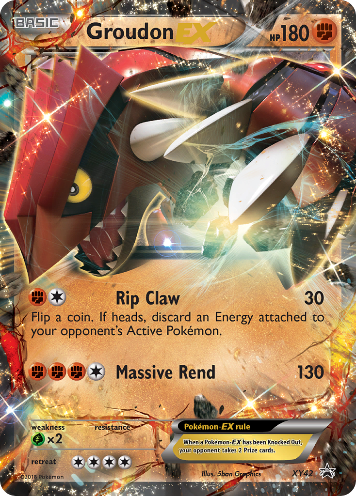 Groudon EX (XY42) [XY: Black Star Promos] | Event Horizon Hobbies CA