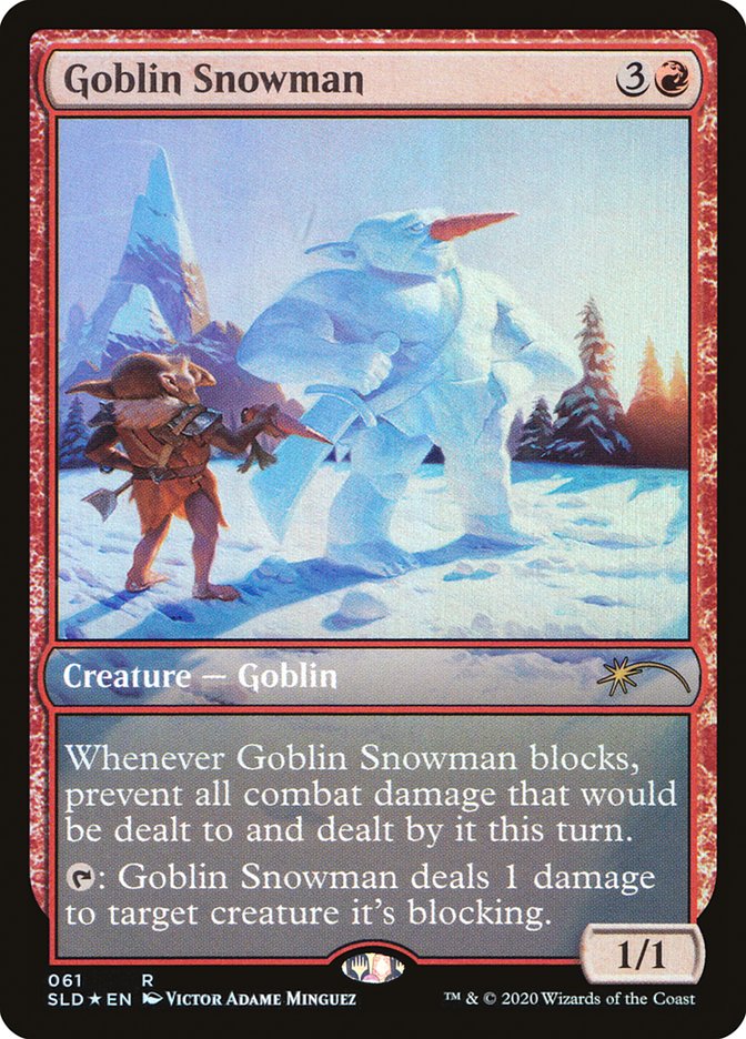 Goblin Snowman [Secret Lair Drop Series] | Event Horizon Hobbies CA