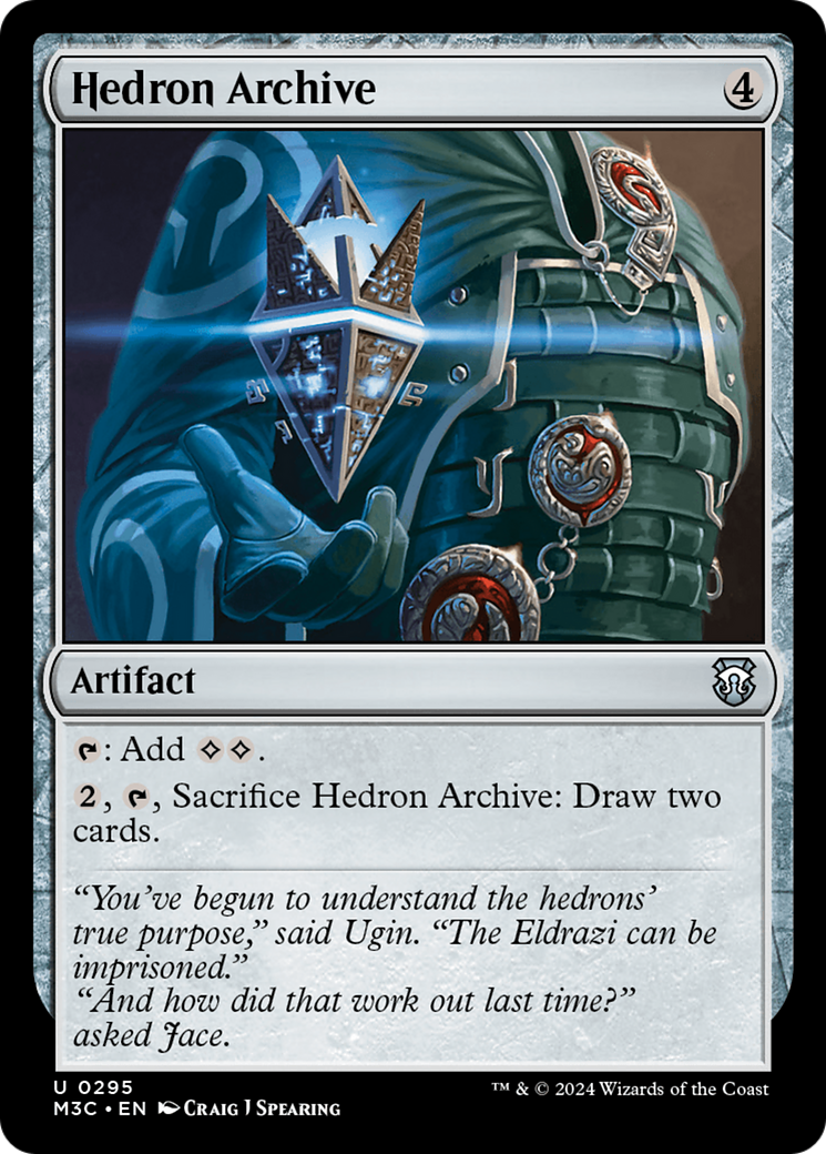 Hedron Archive (Ripple Foil) [Modern Horizons 3 Commander] | Event Horizon Hobbies CA