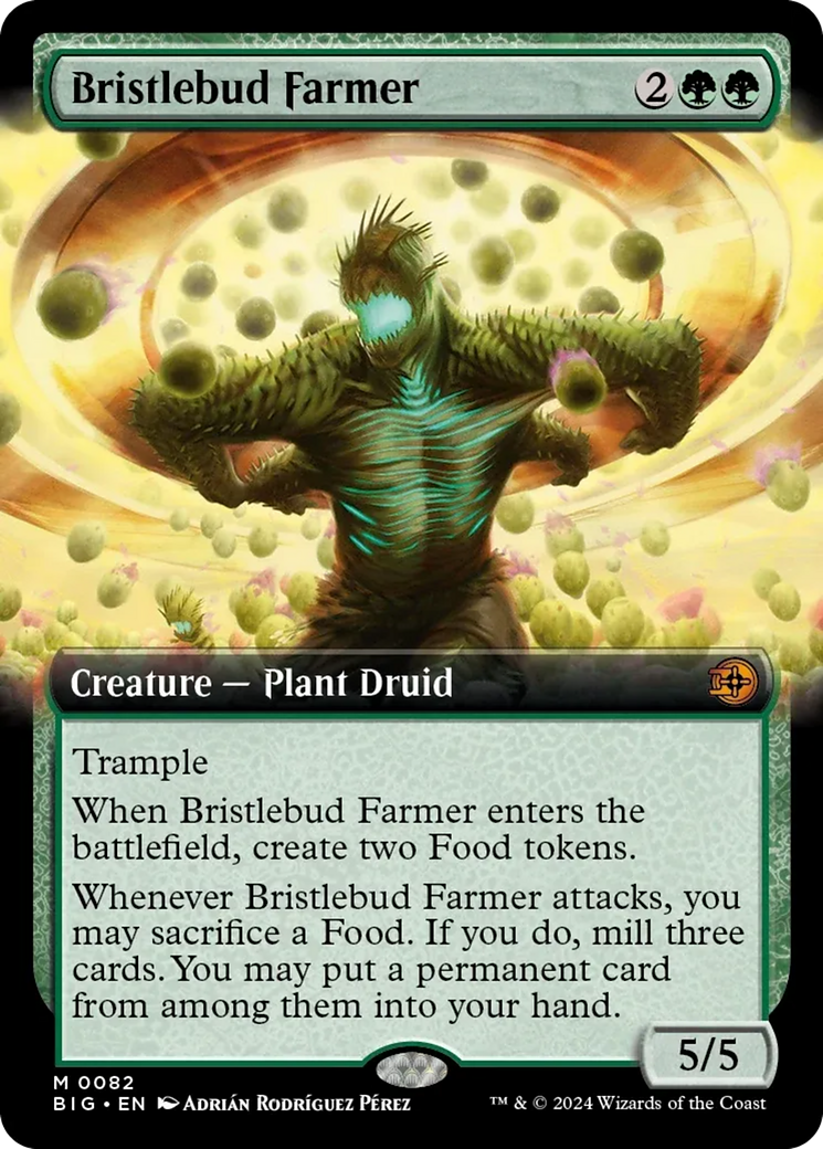 Bristlebud Farmer (Extended Art) [Outlaws of Thunder Junction: The Big Score] | Event Horizon Hobbies CA