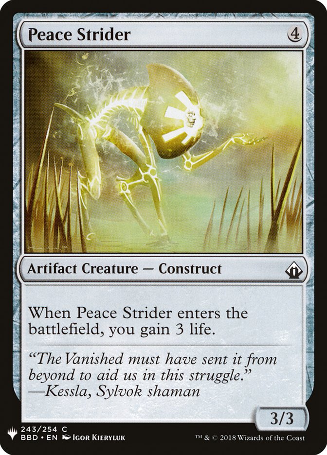 Peace Strider [Mystery Booster] | Event Horizon Hobbies CA