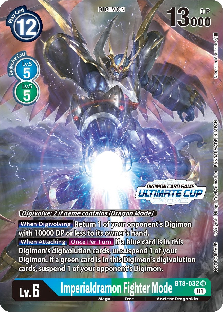 Imperialdramon Fighter Mode [BT8-032] (April Ultimate Cup 2022) [New Awakening Promos] | Event Horizon Hobbies CA