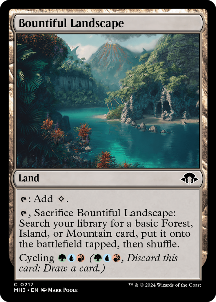 Bountiful Landscape [Modern Horizons 3] | Event Horizon Hobbies CA