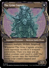 Throne of the Grim Captain // The Grim Captain (Showcase) [The Lost Caverns of Ixalan] | Event Horizon Hobbies CA