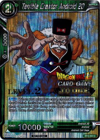 Terrible Creator Android 20 (Level 2) (BT2-093) [Judge Promotion Cards] | Event Horizon Hobbies CA