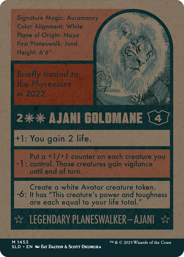 Ajani Goldmane [Secret Lair Drop Series] | Event Horizon Hobbies CA