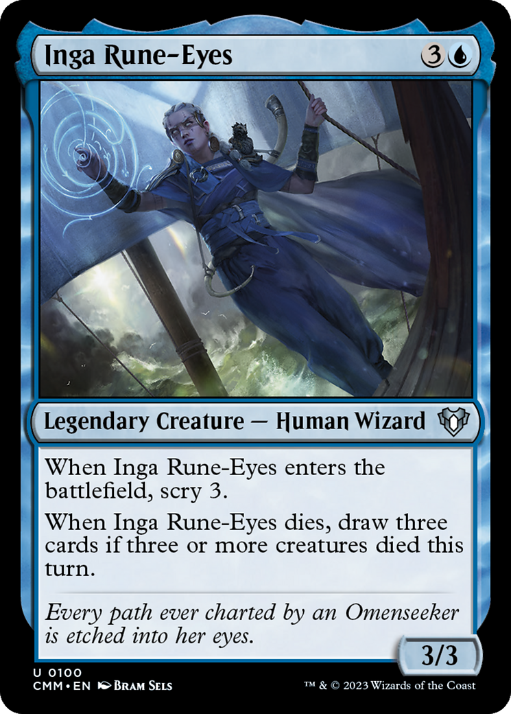 Inga Rune-Eyes [Commander Masters] | Event Horizon Hobbies CA