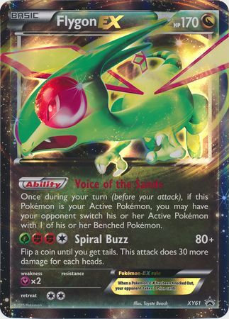 Flygon EX (XY61) (Jumbo Card) [XY: Black Star Promos] | Event Horizon Hobbies CA