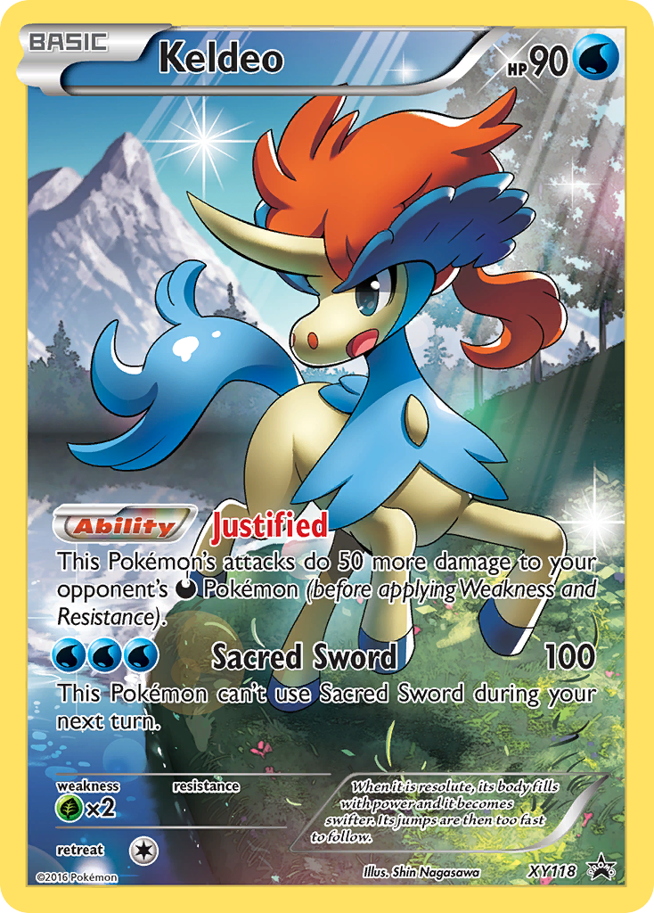 Keldeo (XY118) [XY: Black Star Promos] | Event Horizon Hobbies CA