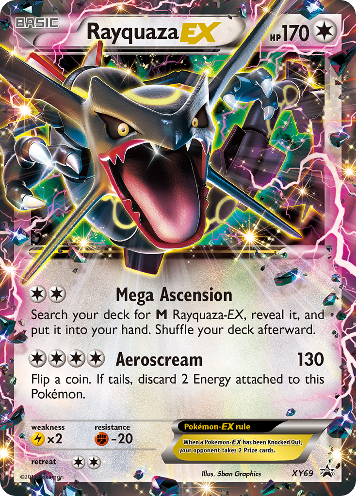 Rayquaza EX (XY69) (Shiny) [XY: Black Star Promos] | Event Horizon Hobbies CA