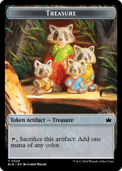 Rabbit // Treasure Double-Sided Token [Bloomburrow Tokens] | Event Horizon Hobbies CA