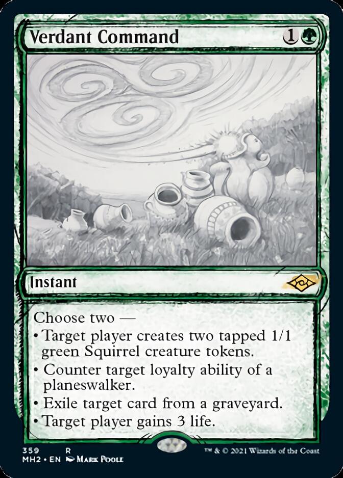 Verdant Command (Sketch) [Modern Horizons 2] | Event Horizon Hobbies CA