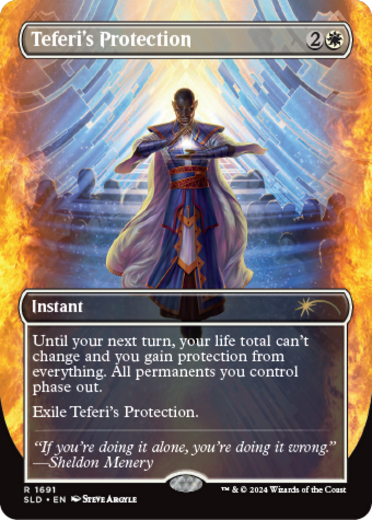 Teferi's Protection (1691) [Secret Lair: Sheldon's Spellbook] | Event Horizon Hobbies CA