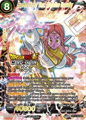 Supreme Kai of Time, Spacetime Unraveler (Card Game Fest 2022) (BT12-154) [Tournament Promotion Cards] | Event Horizon Hobbies CA