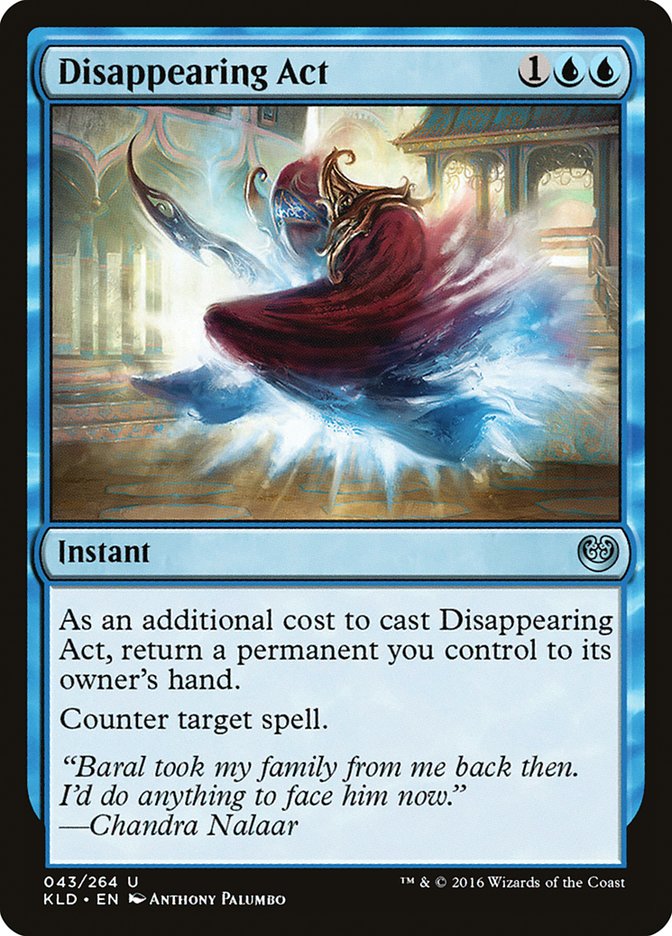 Disappearing Act [Kaladesh] | Event Horizon Hobbies CA