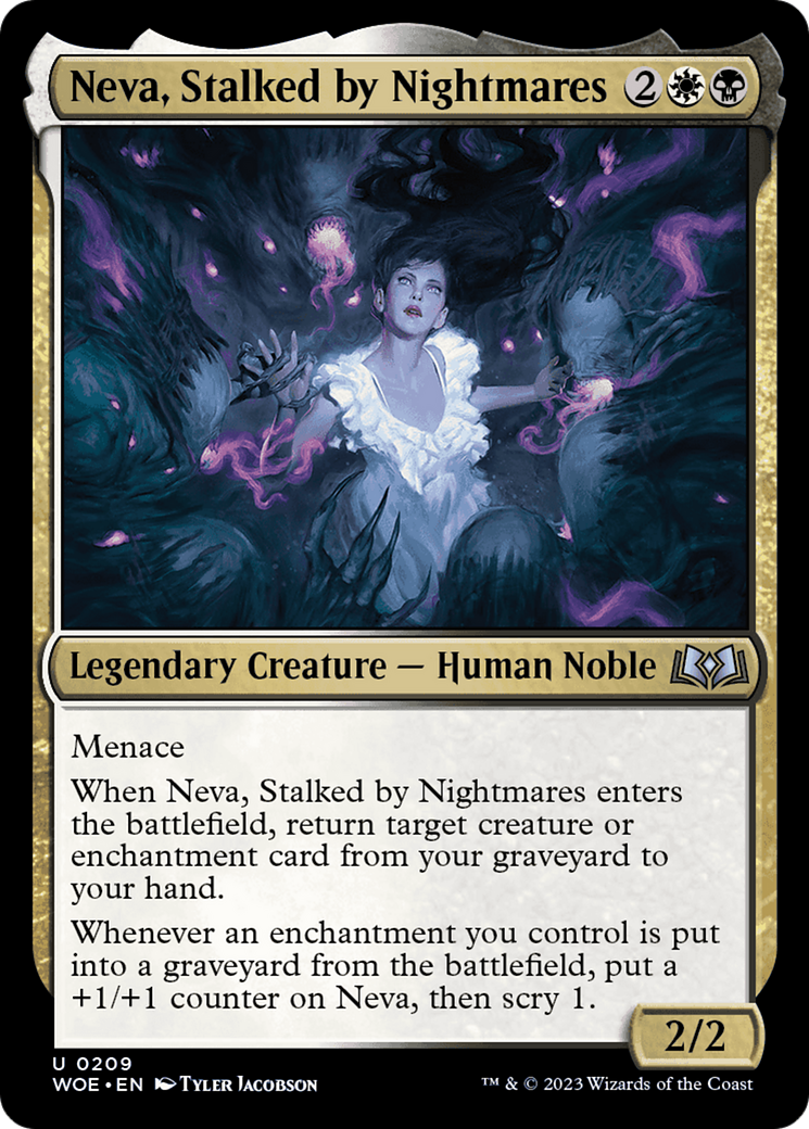 Neva, Stalked by Nightmares [Wilds of Eldraine] | Event Horizon Hobbies CA