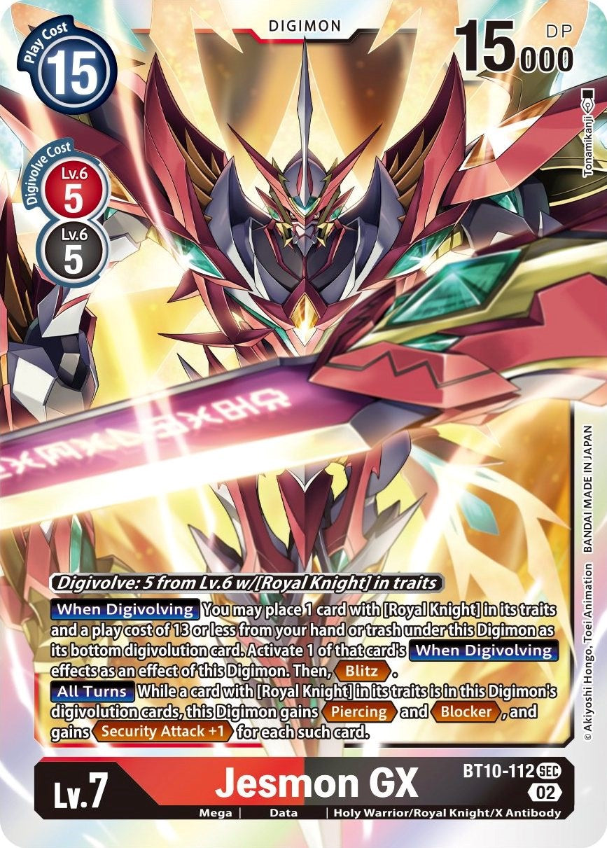 Jesmon GX [BT10-112] [Xros Encounter] | Event Horizon Hobbies CA