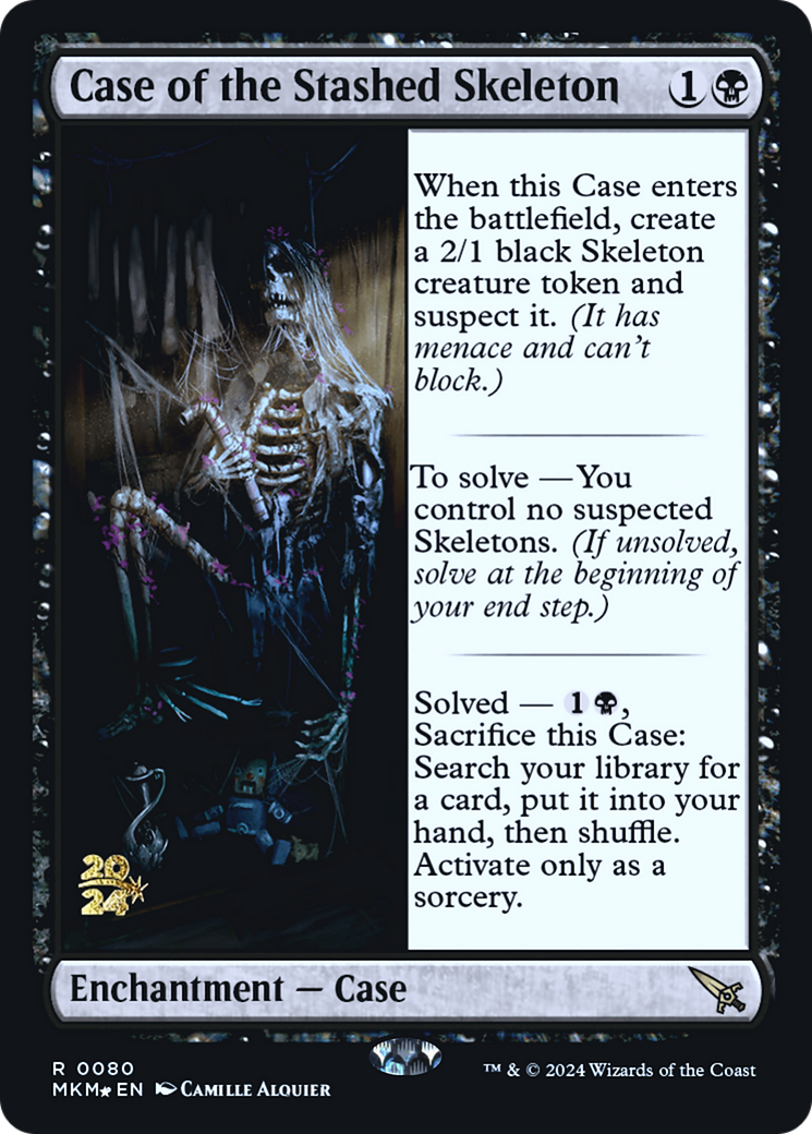 Case of the Stashed Skeleton [Murders at Karlov Manor Prerelease Promos] | Event Horizon Hobbies CA