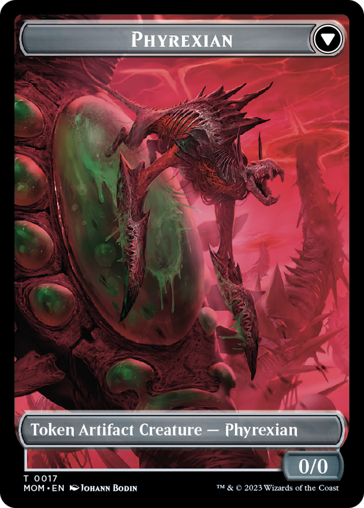 Incubator // Phyrexian (17) Double-Sided Token [March of the Machine Tokens] | Event Horizon Hobbies CA