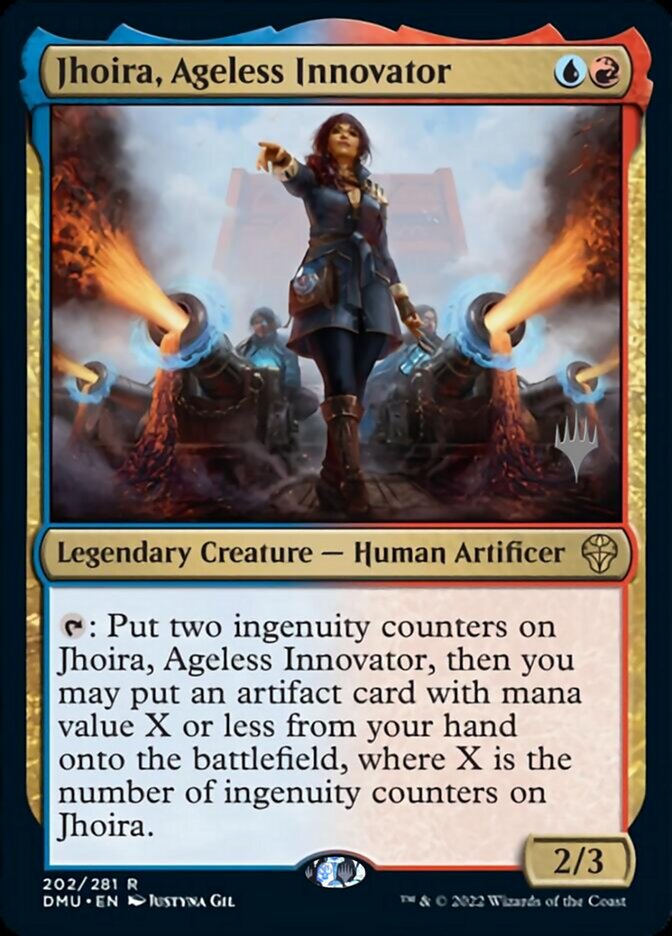 Jhoira, Ageless Innovator (Promo Pack) [Dominaria United Promos] | Event Horizon Hobbies CA