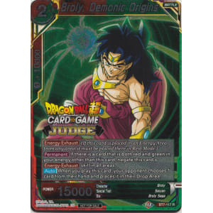 Broly, Demonic Origins (BT7-117) [Judge Promotion Cards] | Event Horizon Hobbies CA