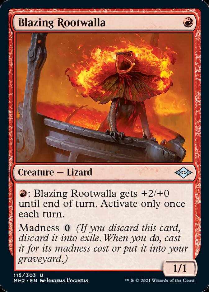 Blazing Rootwalla [Modern Horizons 2] | Event Horizon Hobbies CA