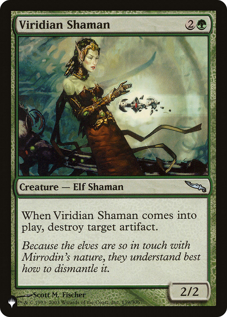 Viridian Shaman [The List Reprints] | Event Horizon Hobbies CA