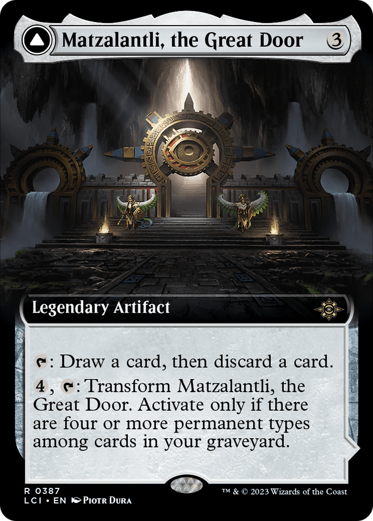 Matzalantli, the Great Door // The Core (Extended Art) [The Lost Caverns of Ixalan] | Event Horizon Hobbies CA