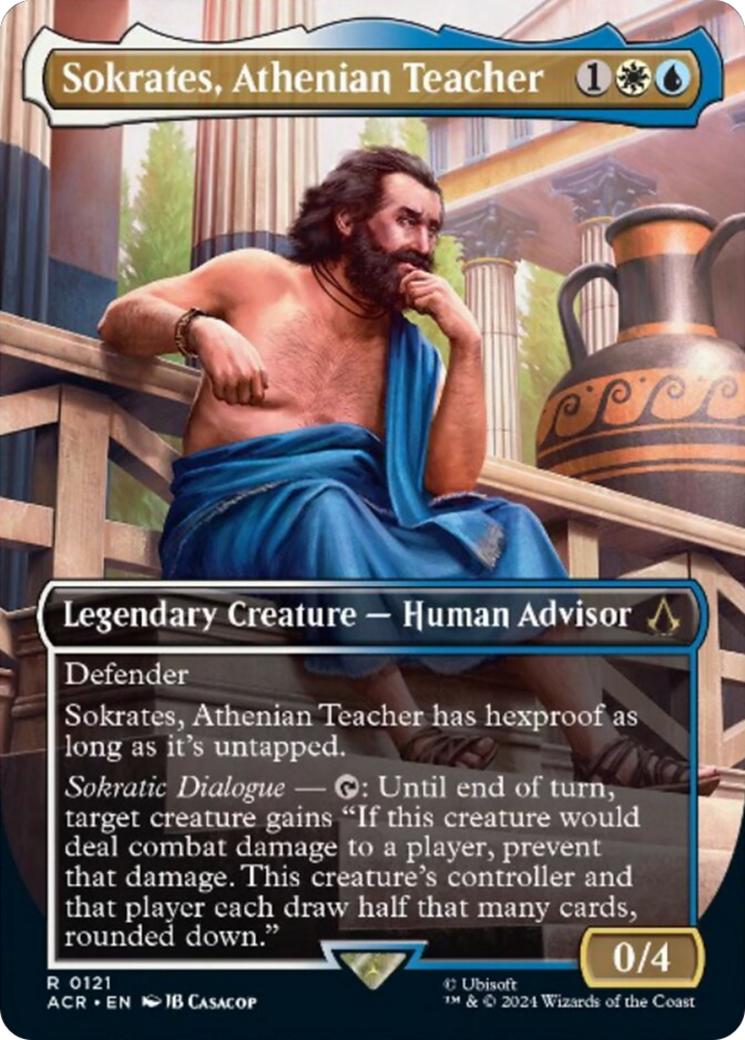 Sokrates, Athenian Teacher (Borderless) [Assassin's Creed] | Event Horizon Hobbies CA