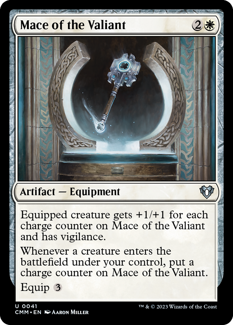 Mace of the Valiant [Commander Masters] | Event Horizon Hobbies CA