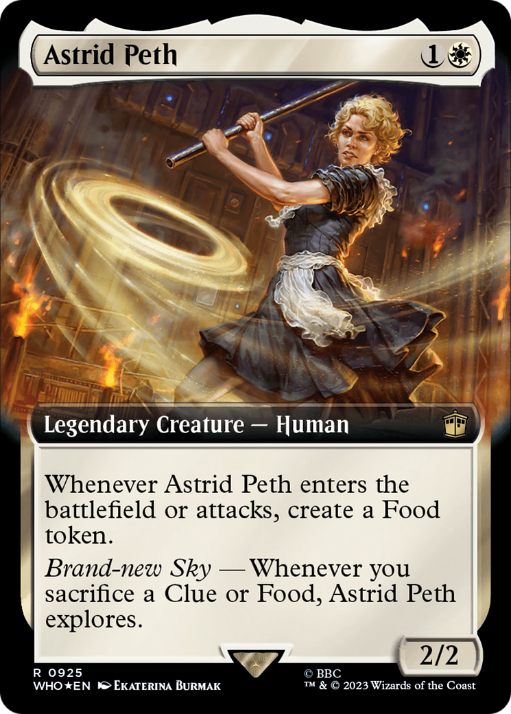 Astrid Peth (Extended Art) (Surge Foil) [Doctor Who] | Event Horizon Hobbies CA